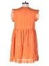 Unbranded Orange Casual Dress Size S (estimated) - photo 2