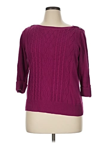 Karen Scott Pullover Sweater (view 1)