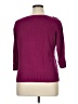 Karen Scott 100% Cotton Purple Pullover Sweater Size XL Petite - photo 2