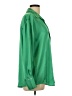 Zara Green Long Sleeve Blouse Size L - photo 4