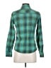 PrAna Plaid Green Long Sleeve Button-Down Shirt Size S - photo 2