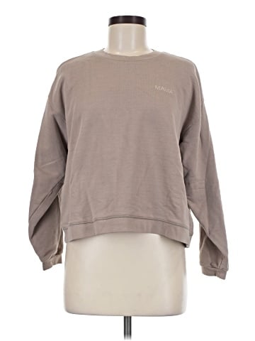 Madewell (Re)sourced Cotton Swing Sweatshirt (view 1)