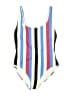 Solid & Striped Stripes Ivory One Piece Swimsuit Size L - photo 1