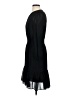 J.Crew 100% Polyester Solid Black Casual Dress Size XS - photo 5