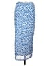 Shein Print Blue Casual Skirt Size L - photo 1