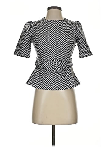 Eva Mendes by New York & Company Short Sleeve Top (view 1)