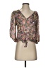 Remain Brown 3/4 Sleeve Blouse Size S - photo 1