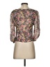 Remain Brown 3/4 Sleeve Blouse Size S - photo 2