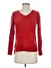 Maison Jules 100% Polyester Red Pullover Sweater Size S - photo 1