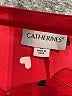 Catherines 100% Polyester Hearts Red 3/4 Sleeve Blouse Size 2X - photo 7