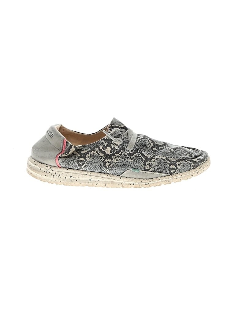 Pre-owned Hey Dude Sneakers In Gray