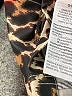 J.Crew 100% Cotton Animal Print Gold Jacket Size S - photo 7