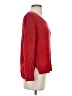 Maison Jules 100% Polyester Red Pullover Sweater Size S - photo 4