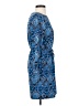 Ann Taylor LOFT Paisley Blue Casual Dress Size XS - photo 4