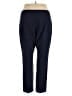 Marla Wynne Solid Blue Active Pants Size 1X - photo 2