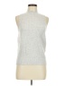 White House Black Market Silver Sweater Vest Size M - photo 1