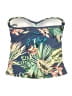 La Blanca Tropical Blue Swimsuit Top Size 6 - photo 2