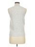 White House Black Market Silver Sweater Vest Size M - photo 2