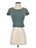 Aero Teal Short Sleeve Top Size S - photo 1