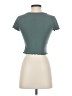 Aero Teal Short Sleeve Top Size S - photo 2