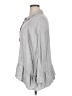 Westbound 100% Rayon Gray Long Sleeve Blouse Size XL - photo 5