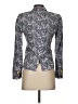 J.Crew 100% Polyester Floral Silver Blazer Size 00 - photo 2