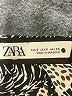 Zara Animal Print Silver Black Casual Skirt Size S - photo 4