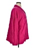 Dear John 100% Rayon Solid Pink Long Sleeve Blouse Size XL - photo 4