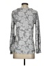 Ellen Tracy Paisley Silver Pullover Sweater Size S - photo 2