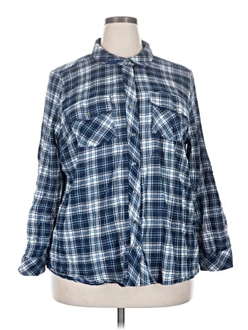 Kut from the Kloth Long Sleeve Button-Down Shirt (view 1)