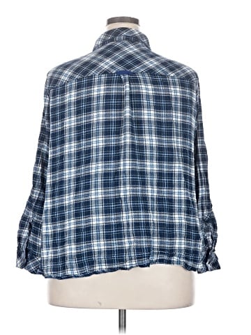 Kut from the Kloth Long Sleeve Button-Down Shirt (view 2)