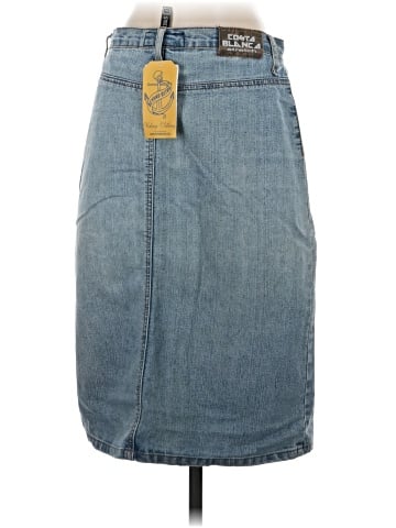 Costa Blanca Denim Skirt (view 2)