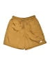 Nike 100% Polyester Solid Gold Athletic Shorts Size S - photo 1