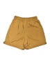 Nike 100% Polyester Solid Gold Athletic Shorts Size S - photo 2