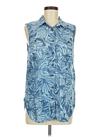 Nautica Sleeveless Button-Down Shirt (view 1)