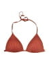 H&M Chevron-herringbone Orange Brown Swimsuit Top Size 8 - photo 1