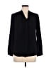 Chico's 100% Polyester Black Long Sleeve Blouse Size Sm (0) - photo 1