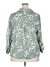 AUW Tropical Green 3/4 Sleeve Blouse Size 2X - photo 2