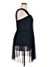 White by Vera Wang 100% Polyester Black Cocktail Dress Size 14 - photo 4