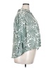AUW Tropical Green 3/4 Sleeve Blouse Size 2X - photo 4