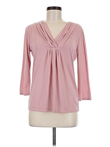 Dana Buchman 3/4 Sleeve T-Shirt (view 1)