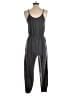 Jolie Metallic Gray Jumpsuit Size S - photo 2