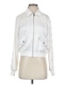DKNY 100% Polyester Metallic White Jacket Size S - photo 1