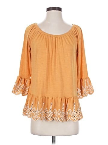 Fever 3/4 Sleeve Blouse (view 1)