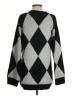 Divided by H&M Argyle Silver Black Cardigan Size XXS - photo 2