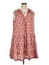 Max Studio Paisley Red Casual Dress Size 1X - photo 1
