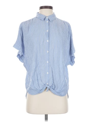 H&M L.O.G.G. Short Sleeve Blouse (view 1)