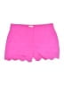 GB 100% Polyester Hearts Pink Shorts Size M - photo 1