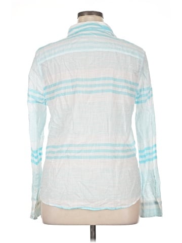 Crown & Ivy Long Sleeve Button-Down Shirt (view 2)