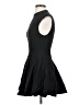Zara 100% Polyester Solid Black Cocktail Dress Size XS - photo 5